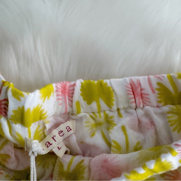 Marea Apres Beach Cotton Gauze Shorts In Golden Hour Pockets NEW L - Picture 8 of 13